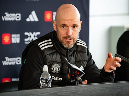 Erik ten Hag shrugs off suggestions he's set for Old Trafford farewell with Manchester United