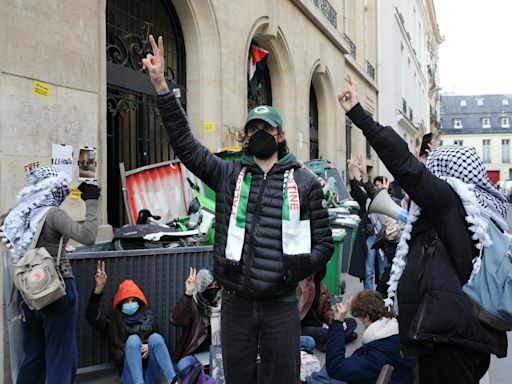 Universidad de París se suma a las protestas estudiantiles contra la guerra en Gaza