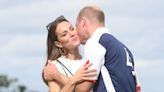 Duke of Cambridge receives ‘winning kiss’ from Kate after charity polo victory