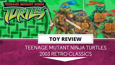 Teenage Mutant Ninja Turtles 2003 Retro Toys Review