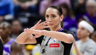 NBA selects Ashley Moyer-Gleich as first woman to ref men’s playoffs in 12 years