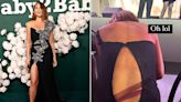 Chrissy Teigen Suffers Hilarious Wardrobe Malfunction at Baby2Baby Gala