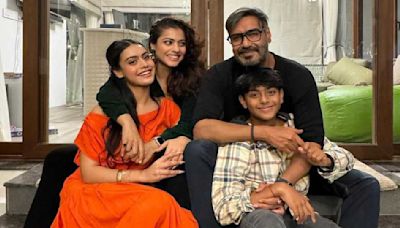 Father's Day 2024: 'Baby' Nysa Devgan saying 'papa I love you' to Ajay Devgn in UNSEEN video ft Kajol is wholesome