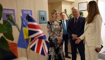 First British royal visits Ukraine since Russian invasion began