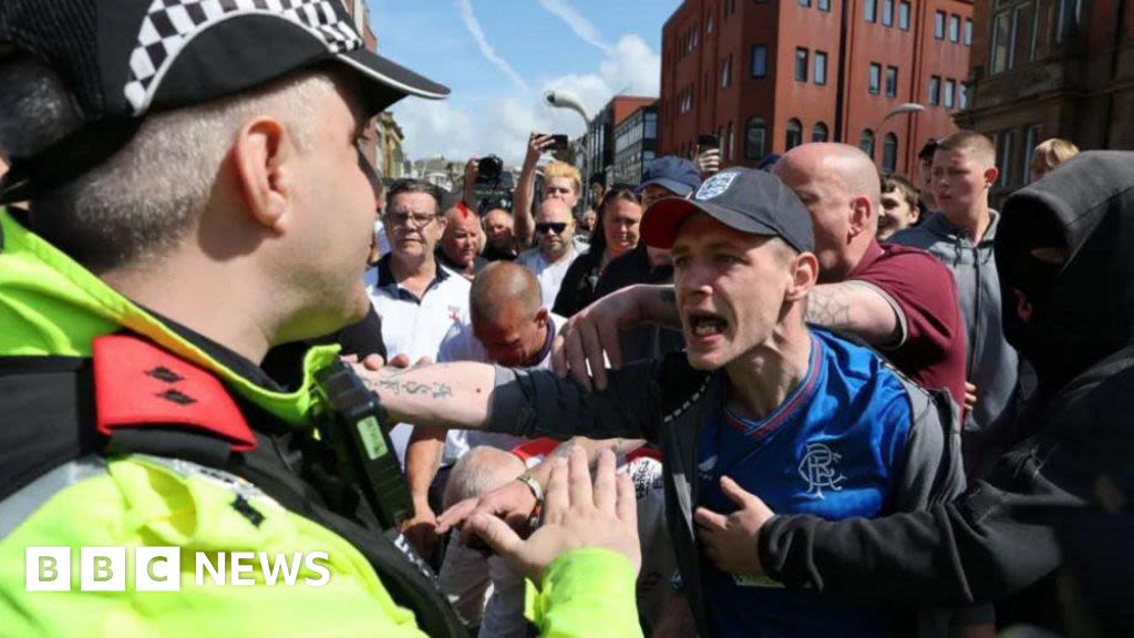 MP brands Blackpool disorder 'violent thuggery'