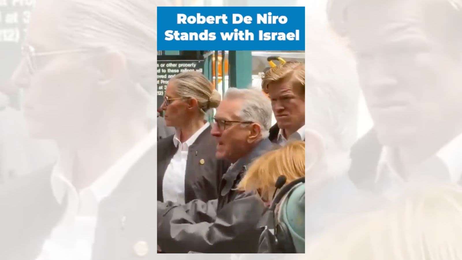 Fact Check: Robert De Niro Was Allegedly Recorded Yelling at Pro-Palestine Demonstrators. Here's the Truth
