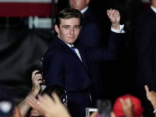 Barron Trump's university in New York revealed as he arrives with Secret Service