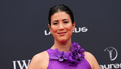 Garbiñe Muguruza calla bocas con una sonrisa tras las críticas que ha recibido por haber engordado