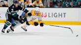 Kiefer Sherwood scores twice in Predators' 4-2 victory over Sharks