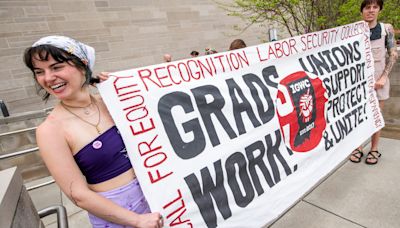 Indiana University graduate workers strike for union recognition, living wage