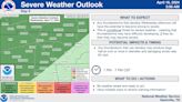 Nashville weather update: Severe storms possible Wednesday, persistent rain into weekend