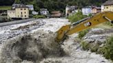 3 missing in a landslide in Swiss Alps as heavy rains cause flash floods