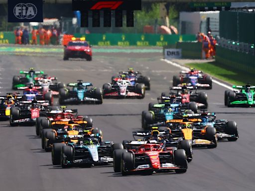 F1 Belgian GP LIVE: Lewis Hamilton leads race from Charles Leclerc at Spa