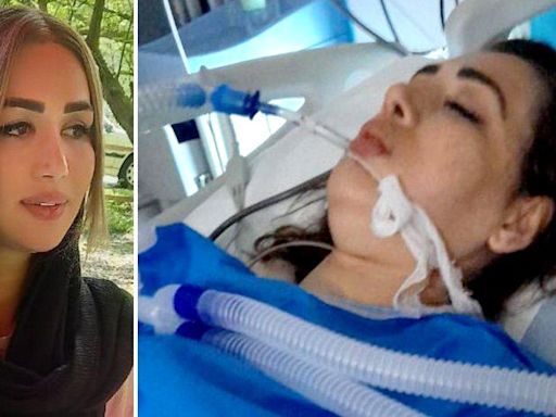 Mum paralysed after police 'shot her in the back' for violating Iran's hijab law