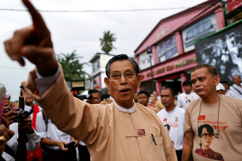 Myanmar's Tin Oo, pro-democracy general who co-founded Suu Kyi's party, dies at 97