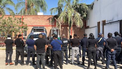 Policías de Francisco I. Madero trabajan bajo protesta desde ayer martes en la noche