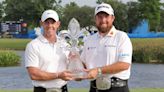 Rory McIlroy and Shane Lowry come through play-off to win Zurich Classic