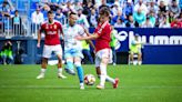 Ejercicio de supervivencia del Real Murcia en Málaga