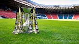 When is the Premier Sports Cup draw as Rangers and Celtic amongst teams who enter the hat for last 16