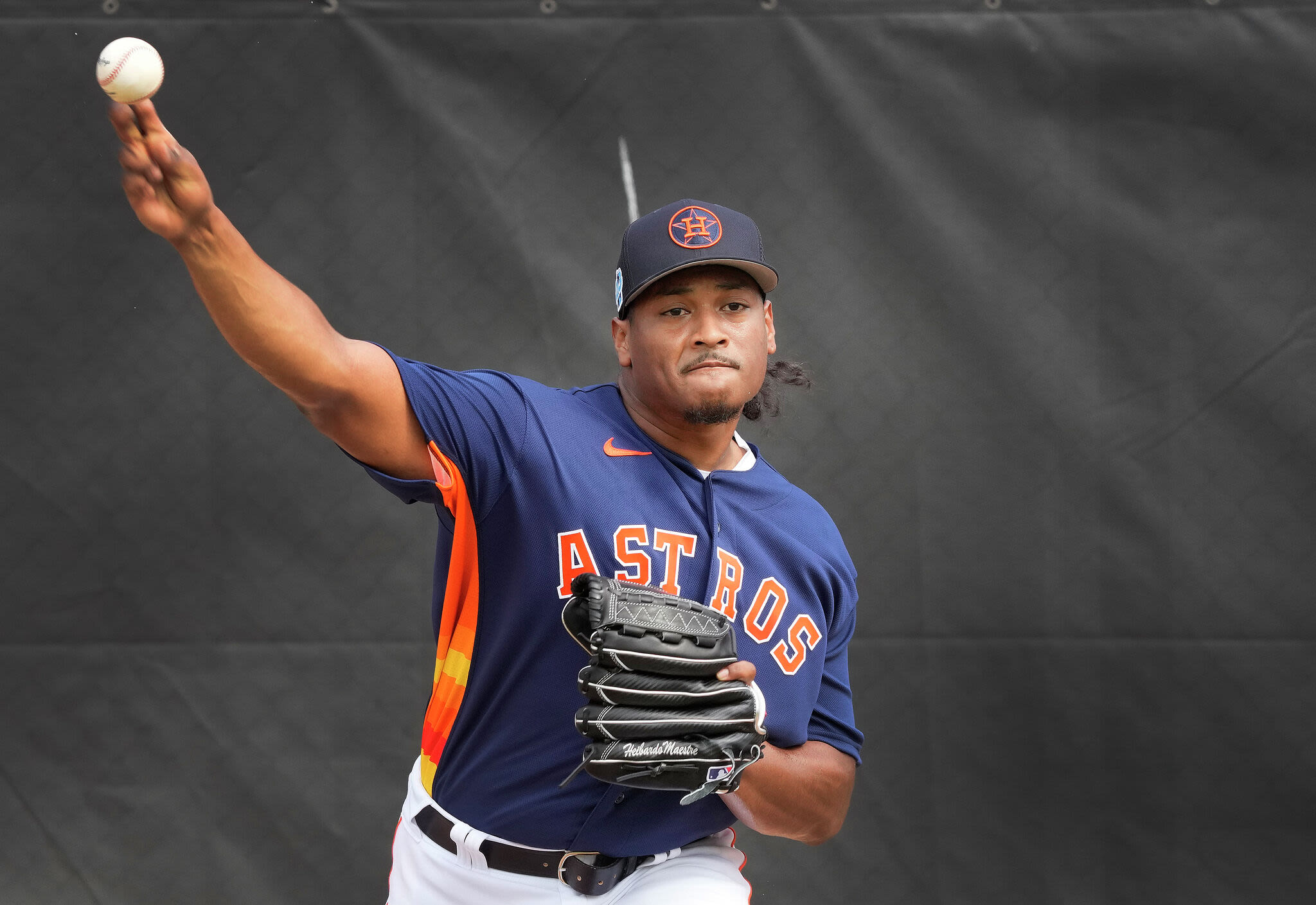 Astros pitcher takes big step forward in injury rehab