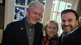 Former President Bill Clinton, Hillary, author James Patterson seen at Pleasantville spot