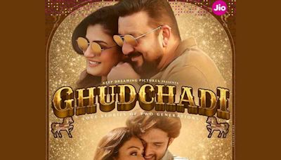 Sanjay Dutt and Raveena Tandon roll back years with crackling chemistry in Ghudchadi first-look poster