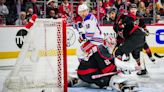 Artemi Panarin scores in overtime, Rangers beat Hurricanes to take 3-0 series lead