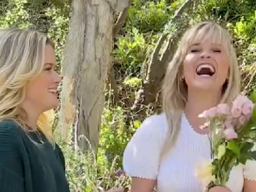 Reese Witherspoon Shares Hilarious Bloopers Video With Lookalike Daughter Ava