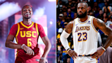 Bronny James draft projection: Why USC guard could join dad LeBron on Lakers | Sporting News Australia