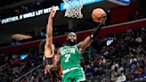 Jaylen Brown scores 33 points, NBA-leading Celtics beat Pistons 129-102 for 8th straight win