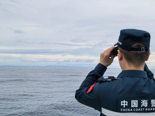 中國海警2304艦艇編隊 台島以東海域綜合執法演練