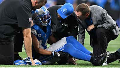 Source: Lions WR St. Brown avoids serious injury