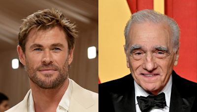 Chris Hemsworth criticizes directors such as Martin Scorsese and Marvel actors for 'bashing' superhero movies: 'Tell that to the billions who watch them'