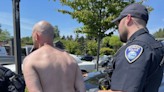 Olympia man arrested for allegedly throwing rocks at firefighters responding to car fire