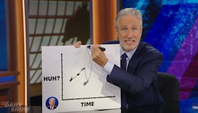 Jon Stewart Calls for a Joe Biden ‘Stress Test’ After Debate: ‘There Are No Participation Trophies in Endgame Democracy’ | Video