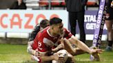 Daniel Tupou’s hat-trick helps Tonga beat stubborn Wales as referee Kasey Badger makes history