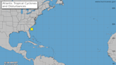 National Hurricane Center tracking a system off South Carolina coast after Beryl dissipates