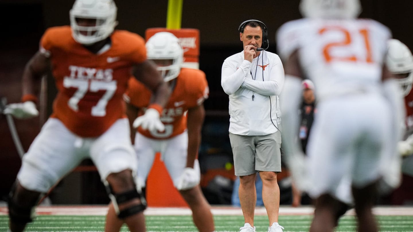 'You Know What Time It Is!' Texas Head Coach Steve Sarkisian Looking to Five-Star Michael Fasusi