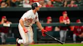 Jordan Westburg solid in his rainy debut as the Orioles rout the Reds 10-3