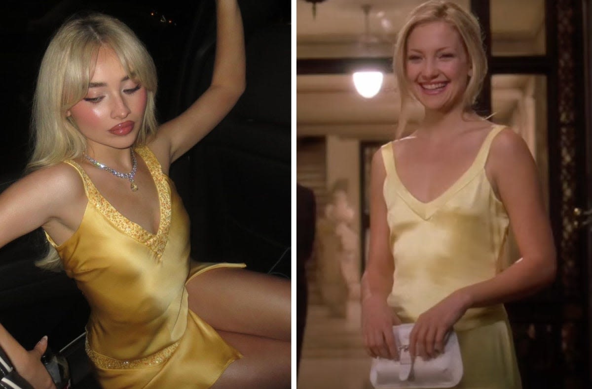 Kate Hudson gives verdict on Sabrina Carpenter’s How to Lose a Guy in 10 Days-inspired dress