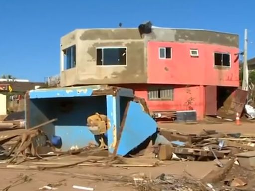 Temporais no RS: Nível da água diminui no Vale do Taquari e revela destruição nas cidades gaúchas