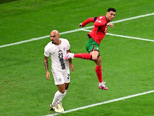 Portugal v Slovenia LIVE: Latest score as Cristiano Ronaldo starts Euro 2024 knockout clash