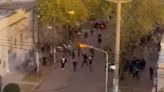 Video: incidentes entre hinchas de Atlético Rafaela y policías en la previa del partido