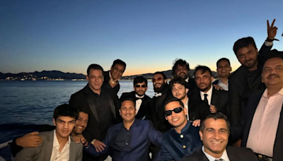 Salman Khan Hangs Out With Ranveer Singh And MS Dhoni In New Viral Pic From Ambani Pre-Wedding