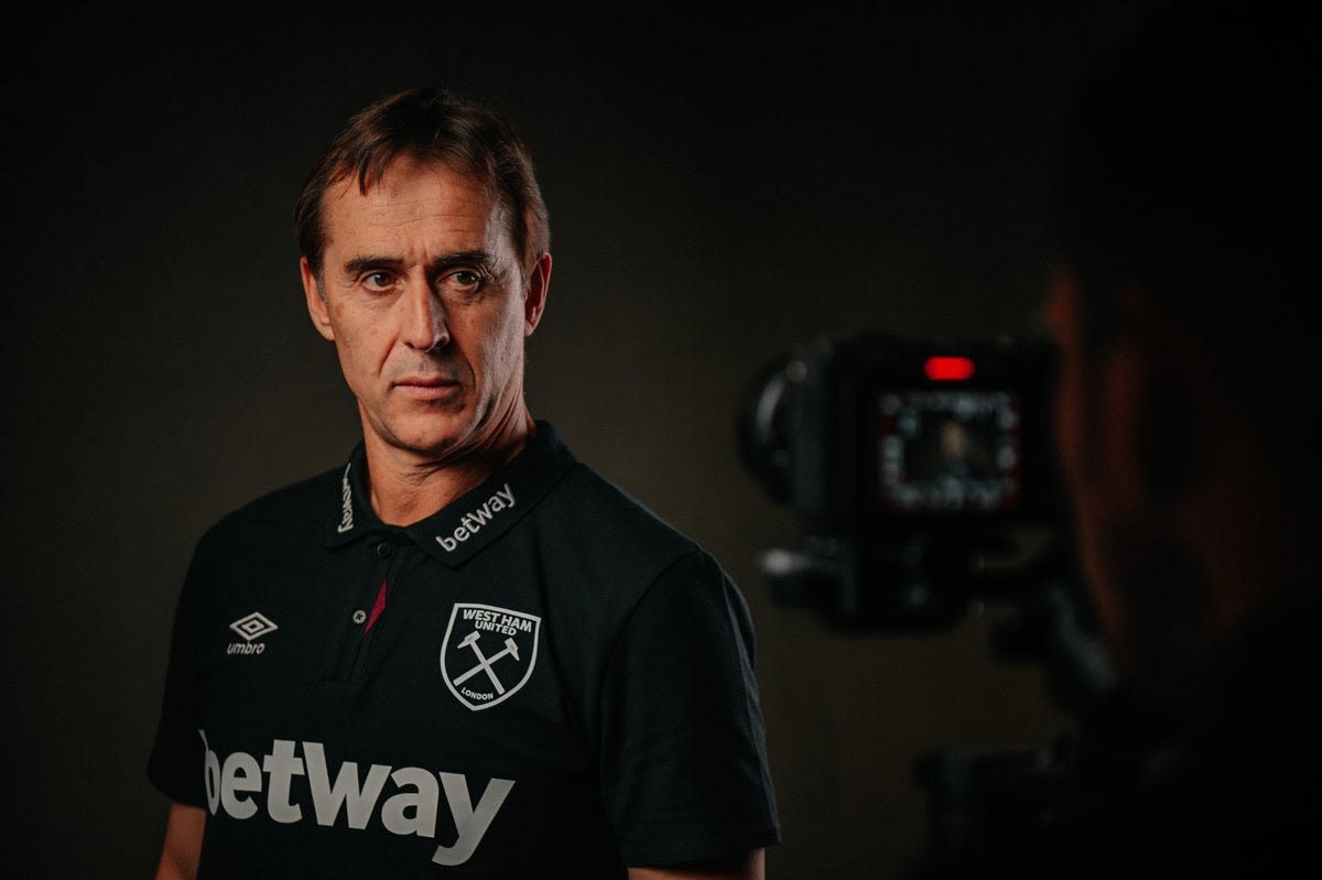 West Ham: New manager Lopetegui vows to make 'big, big noise' in first message to fans