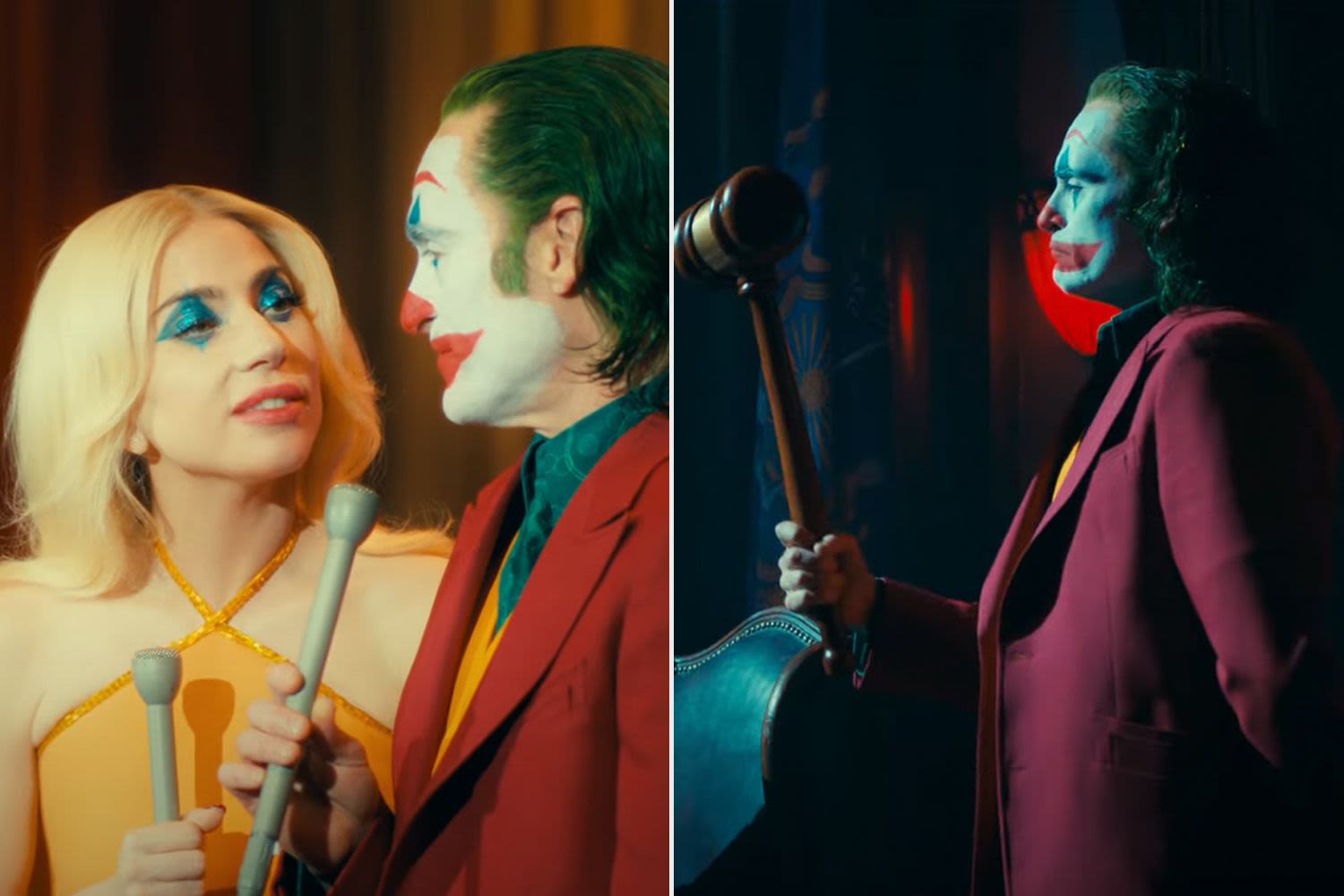 Watch Joaquin Phoenix, Lady Gaga belt songs, bash skulls in 'Joker: Folie à Deux' trailer