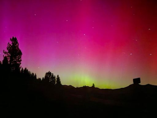 Aurora borealis in Northern California leaves many speechless