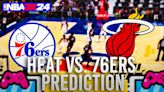 Heat Vs. 76ers Results Simulated With 2K24 - Adebayo Rises Up