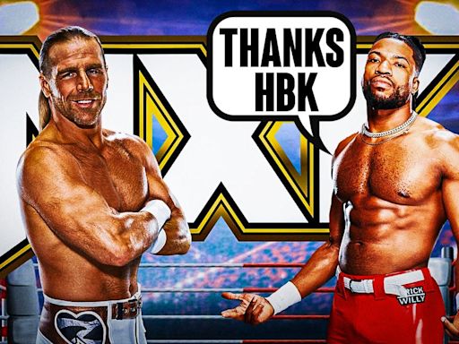 Trick Williams celebrates Shawn Michaels for trusting him to sink or swim in NXT