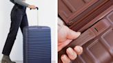 If you’re a chronic overpacker, this suitcase has a built-in weight limit indicator to save you the embarrassment